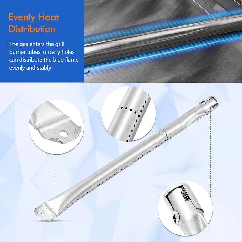 Grillflame GR2205723-OG-00 Grill Parts for Outdoor Gourmet Grill Burners Heat Plates GR2323101-OG-00 GR2205720-OG-00 Heat Shield Flame Tamer Burner Heat Tents 5 6 Burner Gas Grill Replacement Parts - Image 4